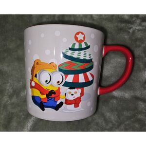 Minions Holiday Happiness Coffee Tea Cocoa Mug from Universal Studios NEW